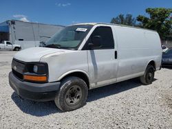 Salvage trucks for sale at Opa Locka, FL auction: 2008 Chevrolet Express G2500