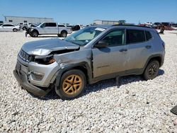 Salvage cars for sale at Temple, TX auction: 2021 Jeep Compass Sport