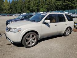 Salvage cars for sale from Copart Graham, WA: 2009 Saab 9-7X 5.3I