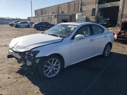 Salvage cars for sale at Fredericksburg, VA auction: 2012 Lexus IS 250