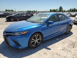 Salvage cars for sale at Houston, TX auction: 2020 Toyota Camry SE