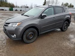Salvage cars for sale from Copart Ontario Auction, ON: 2013 Toyota Rav4 XLE