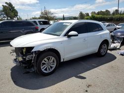 Salvage cars for sale at San Martin, CA auction: 2022 Audi Q5 Premium 45