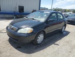 Salvage cars for sale from Copart Orlando, FL: 2007 Toyota Corolla CE