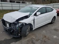 Salvage cars for sale at Assonet, MA auction: 2017 Hyundai Elantra SE