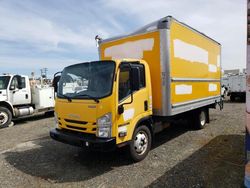 Salvage trucks for sale at Sacramento, CA auction: 2019 Isuzu NPR HD