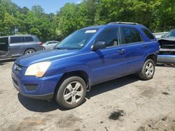 Salvage cars for sale at Austell, GA auction: 2010 KIA Sportage LX