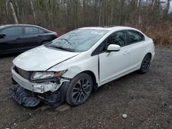 Honda Civic salvage cars for sale: 2014 Honda Civic LX