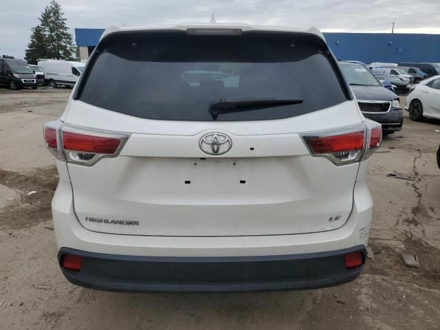 2015 Toyota Highlander LE