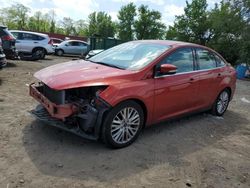 Salvage cars for sale from Copart Baltimore, MD: 2018 Ford Focus Titanium