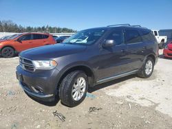 Salvage cars for sale at Franklin, WI auction: 2015 Dodge Durango SXT