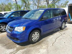 Salvage cars for sale at Bridgeton, MO auction: 2018 Dodge Grand Caravan SE