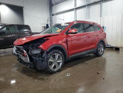 Salvage cars for sale at Ham Lake, MN auction: 2014 Hyundai Santa FE GLS