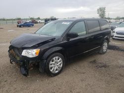 Salvage cars for sale from Copart Kansas City, KS: 2018 Dodge Grand Caravan SE