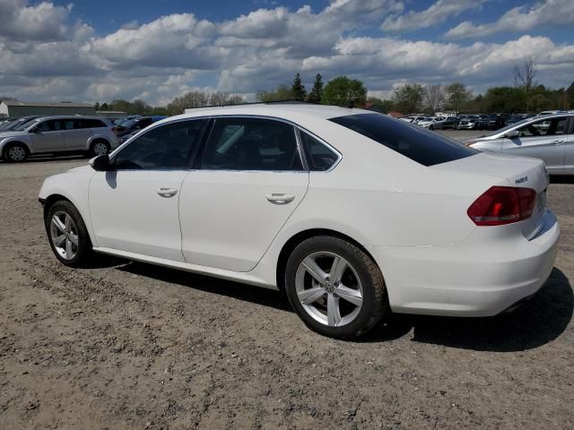 2012 Volkswagen Passat SE