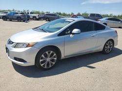 Honda Civic SI salvage cars for sale: 2012 Honda Civic SI