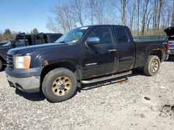 Salvage trucks for sale at Candia, NH auction: 2010 GMC Sierra K1500