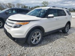 Salvage cars for sale at Des Moines, IA auction: 2013 Ford Explorer Limited
