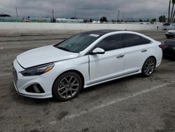 Salvage cars for sale from Copart Van Nuys, CA: 2019 Hyundai Sonata Limited Turbo
