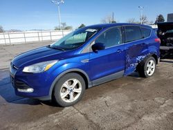 Ford salvage cars for sale: 2015 Ford Escape SE