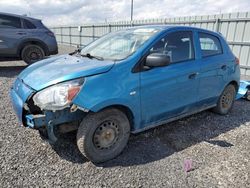 Salvage cars for sale at Ottawa, ON auction: 2015 Mitsubishi Mirage DE