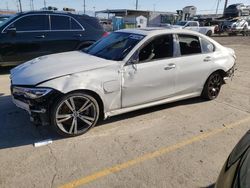 BMW 3 Series salvage cars for sale: 2021 BMW 330E