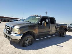 Salvage trucks for sale at Andrews, TX auction: 2003 Ford F350 Super Duty