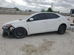 Salvage cars for sale from Copart Haslet, TX: 2016 Toyota Corolla L