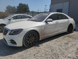 Salvage cars for sale from Copart Apopka, FL: 2020 Mercedes-Benz S 560