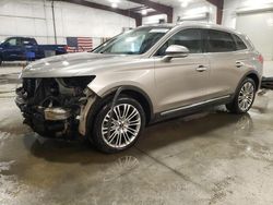 Salvage cars for sale at Avon, MN auction: 2016 Lincoln MKX Reserve