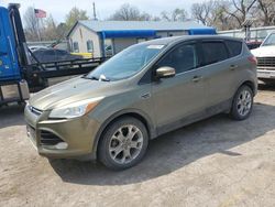 Salvage cars for sale at Wichita, KS auction: 2013 Ford Escape SEL