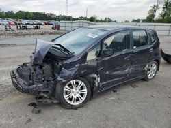 Salvage cars for sale from Copart Dunn, NC: 2009 Honda FIT Sport