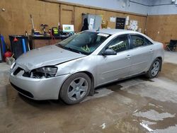 Salvage cars for sale at Kincheloe, MI auction: 2008 Pontiac G6 Base