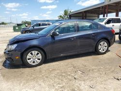 Salvage cars for sale from Copart Riverview, FL: 2016 Chevrolet Cruze Limited LS