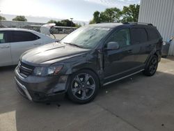 Salvage cars for sale from Copart Sacramento, CA: 2019 Dodge Journey Crossroad