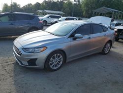 Salvage cars for sale at Savannah, GA auction: 2020 Ford Fusion SE
