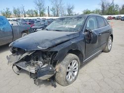 Salvage cars for sale at Bridgeton, MO auction: 2016 Audi Q5 Premium