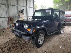 Salvage cars for sale from Copart Midway, FL: 2006 Jeep Wrangler / TJ Rubicon