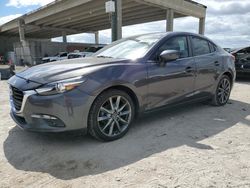 Salvage cars for sale at West Palm Beach, FL auction: 2018 Mazda 3 Grand Touring