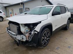 Salvage cars for sale at Pekin, IL auction: 2019 GMC Acadia SLT-1