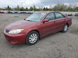 Salvage cars for sale from Copart Portland, OR: 2005 Toyota Camry LE