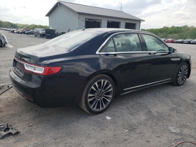 2017 Lincoln Continental Select