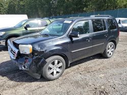 Salvage cars for sale from Copart Graham, WA: 2012 Honda Pilot Touring