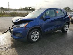 Vehiculos salvage en venta de Copart Orlando, FL: 2017 Chevrolet Trax LS