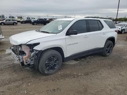 Salvage cars for sale at Indianapolis, IN auction: 2022 Chevrolet Traverse LS