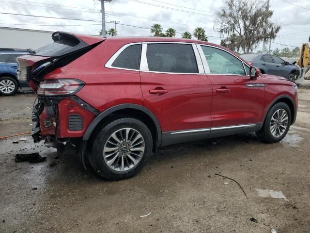 2019 Lincoln Nautilus Select