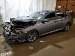 Salvage cars for sale at Ebensburg, PA auction: 2020 Honda Civic EX