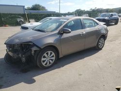 Toyota salvage cars for sale: 2015 Toyota Corolla L