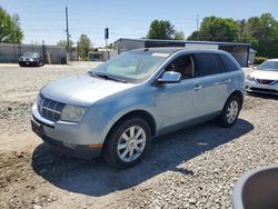 Salvage cars for sale at Mebane, NC auction: 2008 Lincoln MKX