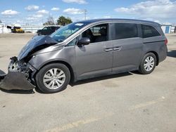 Salvage cars for sale at Nampa, ID auction: 2014 Honda Odyssey EXL